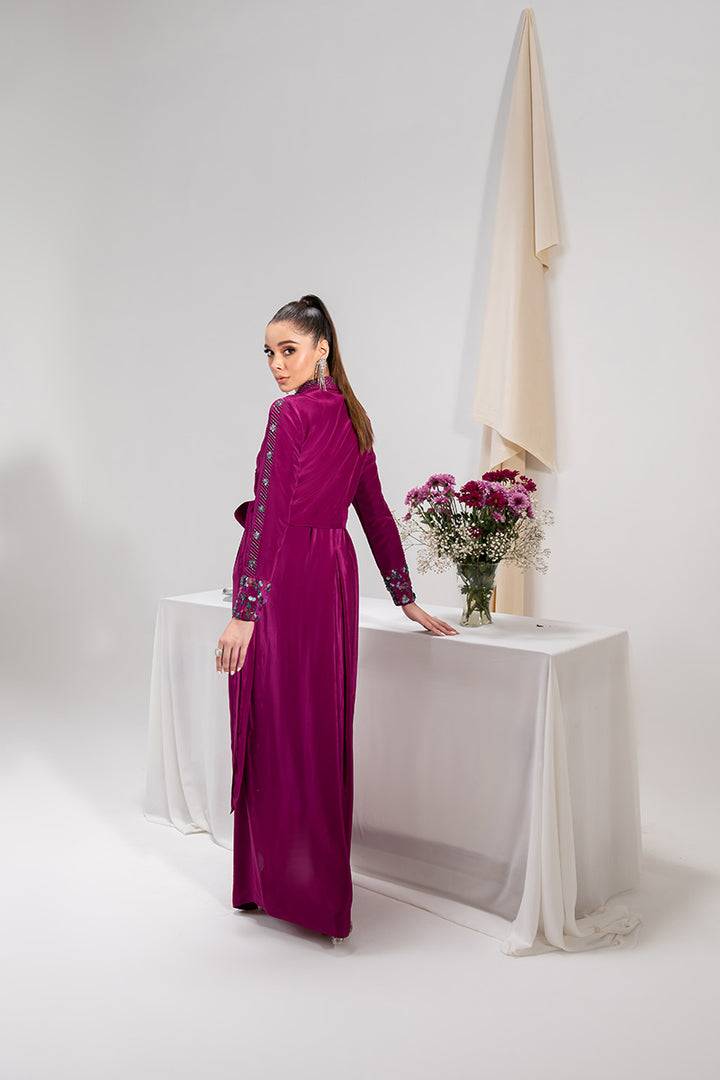 Maria Osama Khan | Tiffany Formals | Amethyst - Pakistani Designer Dress - by Maria Osama Khan | Type: Formal - 100% Original at Saira Sultan