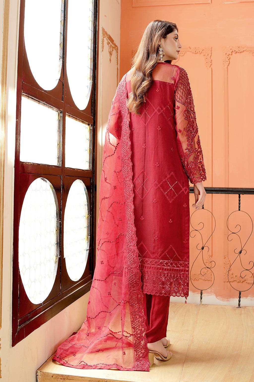 Maryams | Reet Formals | M 107 - Pakistani Designer Dress - by Maryams | Type: Formal - 100% Original at Saira Sultan