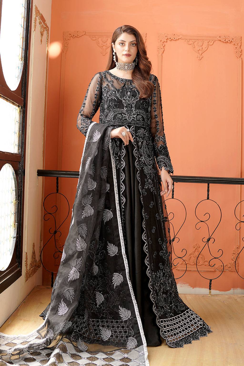 Maryams | Reet Formals | M 109 - Pakistani Designer Dress - by Maryams | Type: Formal - 100% Original at Saira Sultan