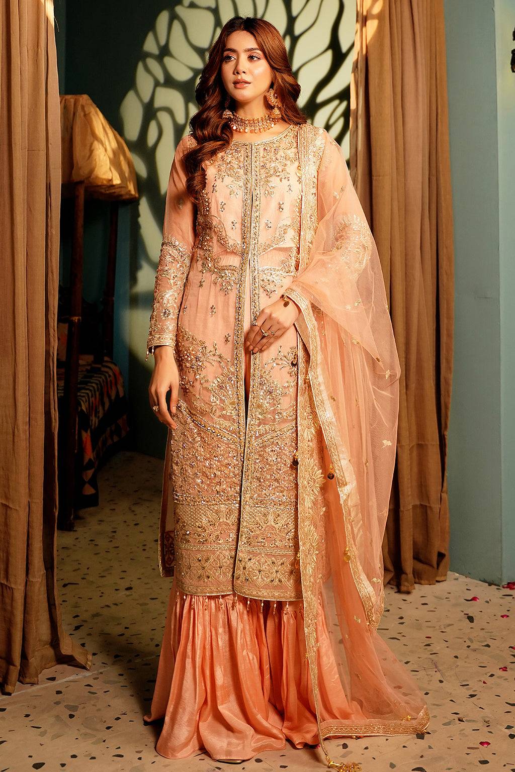 Maryams | Reet Formals | R-102 - Pakistani Designer Dress - by Maryams | Type: Formal - 100% Original at Saira Sultan