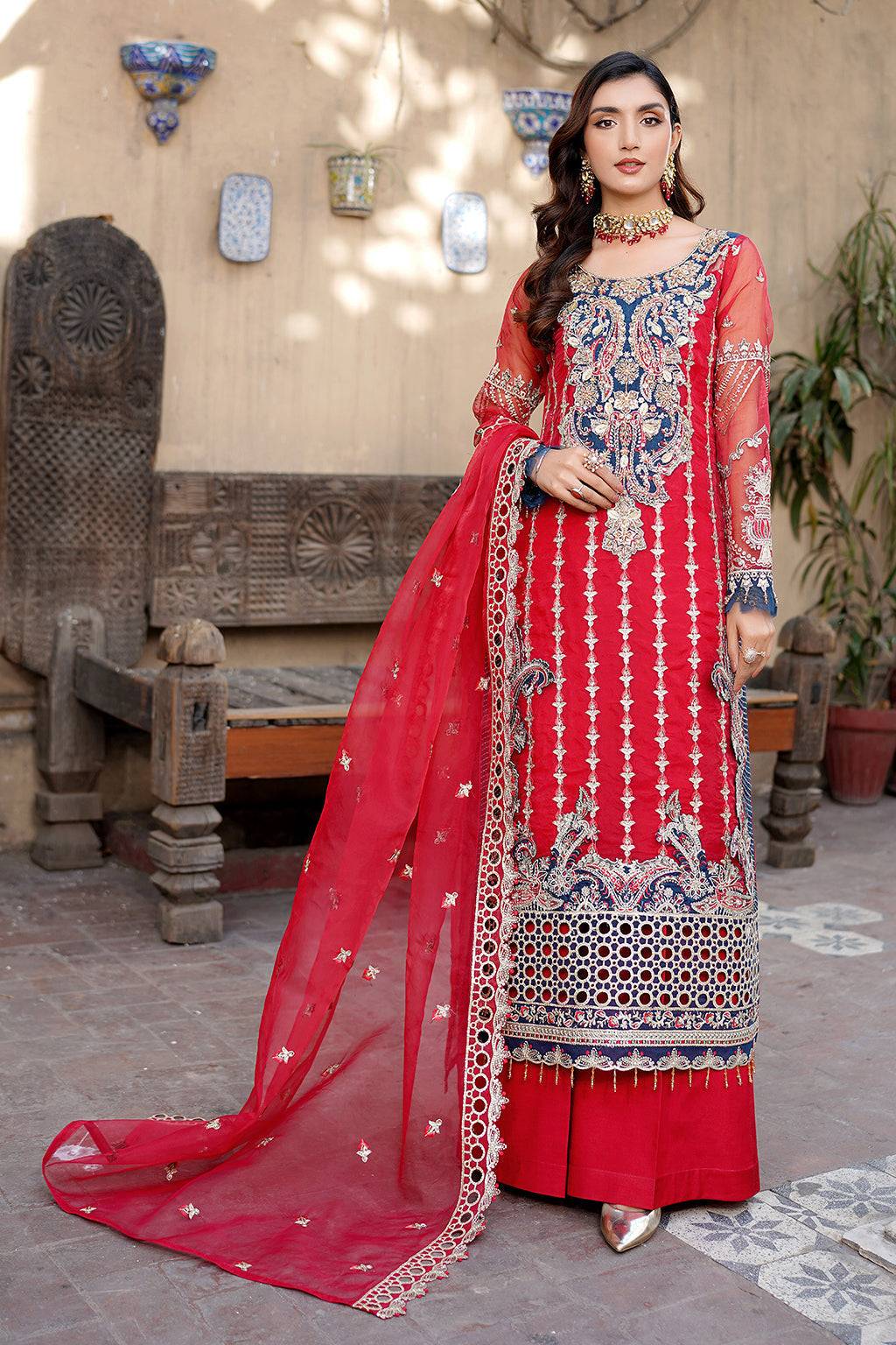 Maryams | Lemilsa Collection | L-809 - Pakistani Designer Dress - by Maryams | Type: Formal - 100% Original at Saira Sultan