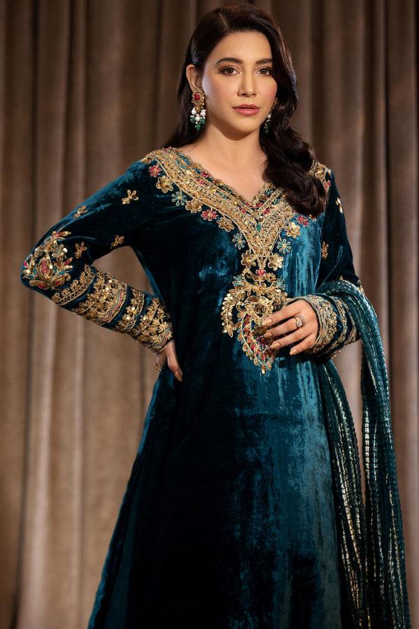 Maya | Wedding Formal Bandhan | MAKHMAL - Pakistani Designer Dress - by Maya | Type: Bridal - 100% Original at Saira Sultan