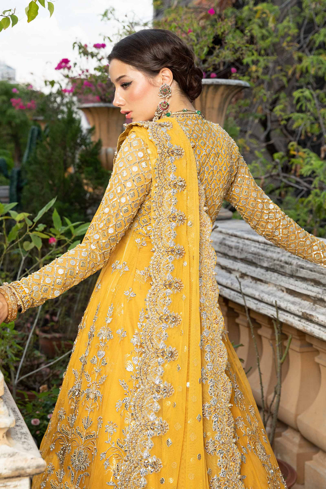 Maria B | Bridal Couture | Nura - Pakistani Designer Dress - by Maria B | Type: Ladies Clothes - 100% Original at Saira Sultan