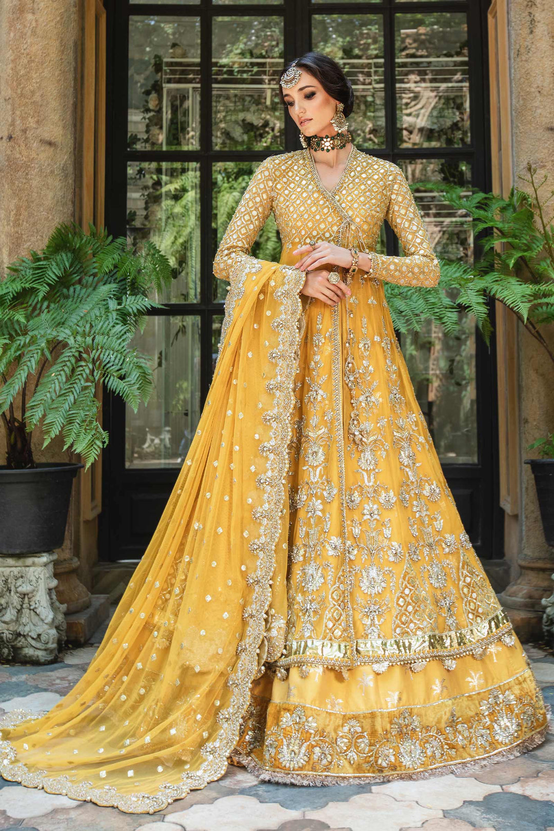 Maria B | Bridal Couture | Nura - Pakistani Designer Dress - by Maria B | Type: Ladies Clothes - 100% Original at Saira Sultan