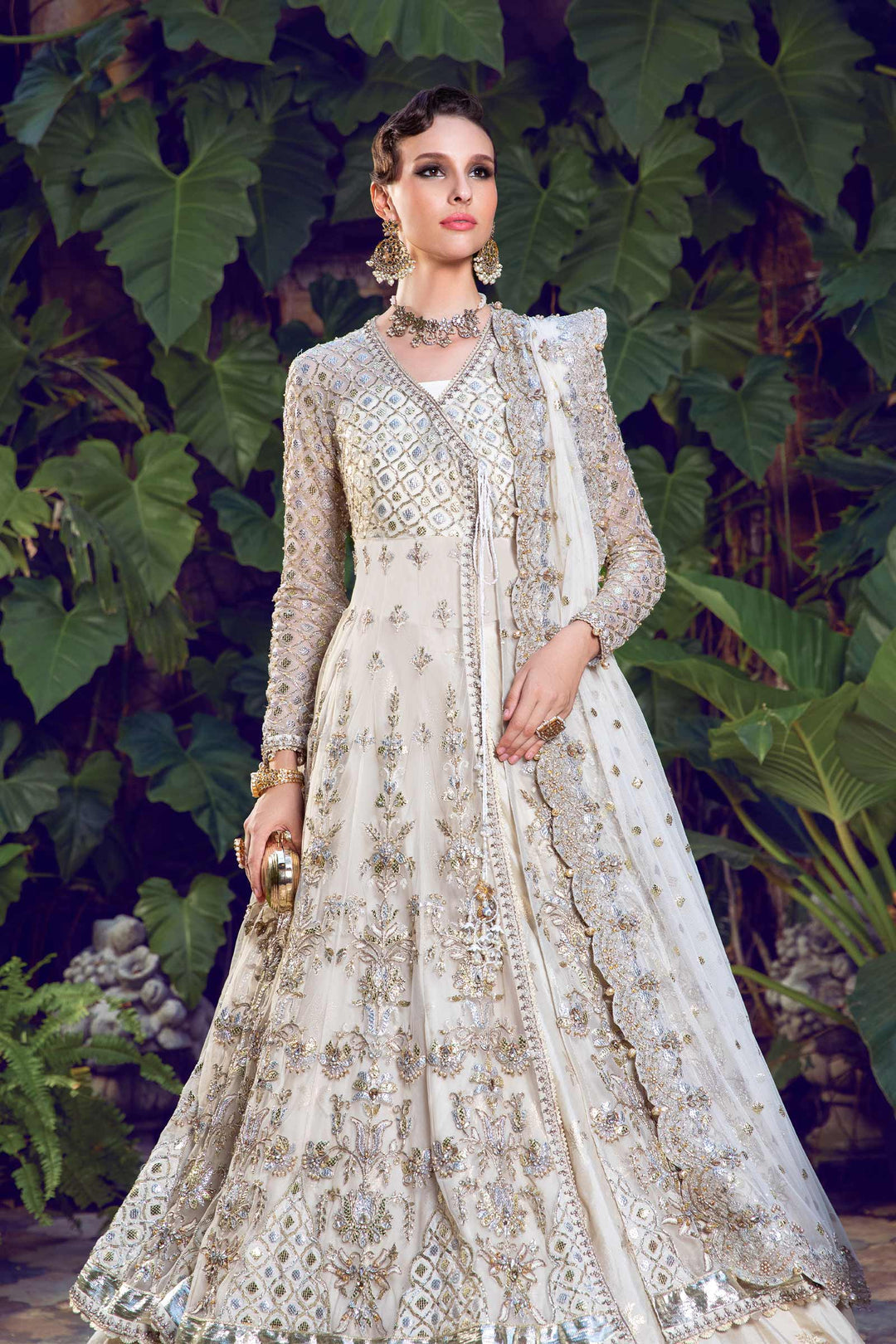 Maria B | Bridal Couture | Iyla - Pakistani Designer Dress - by Maria B | Type: Ladies Clothes - 100% Original at Saira Sultan