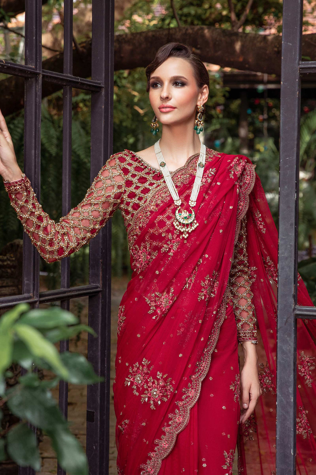Maria B | Bridal Couture | Adaliz - Pakistani Designer Dress - by Maria B | Type: Ladies Clothes - 100% Original at Saira Sultan