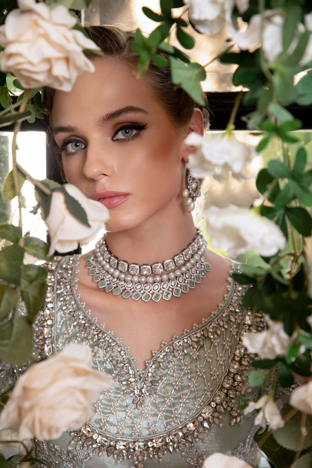 Maria B | Bridal Couture | Chantrea - Pakistani Designer Dress - by Maria B | Type: Ladies Clothes - 100% Original at Saira Sultan
