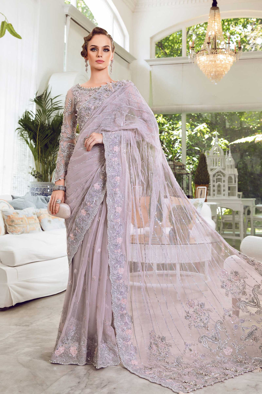 Maria B | Bridal Couture | Rozanne - Pakistani Designer Dress - by Maria B | Type: Ladies Clothes - 100% Original at Saira Sultan