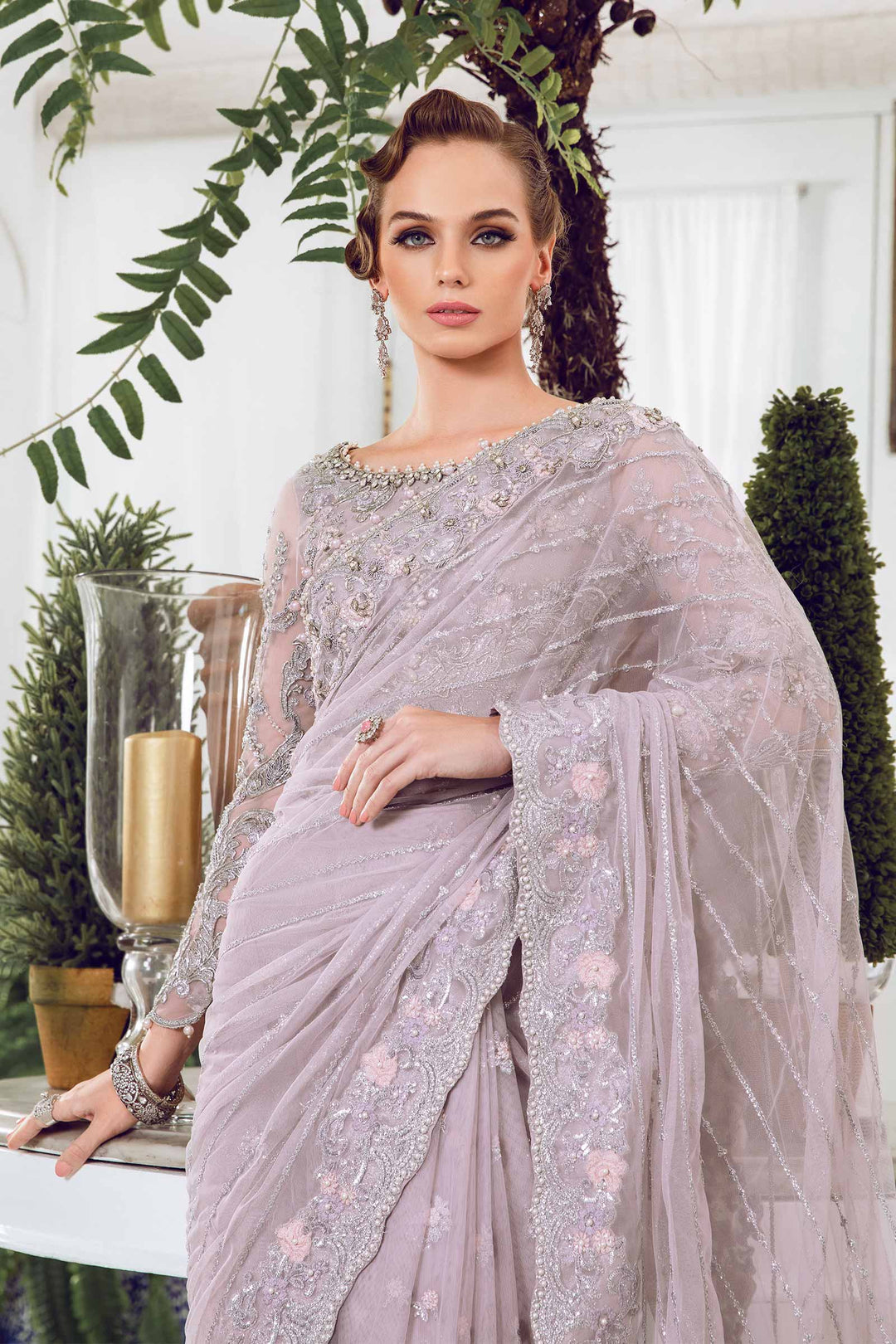 Maria B | Bridal Couture | Rozanne - Pakistani Designer Dress - by Maria B | Type: Ladies Clothes - 100% Original at Saira Sultan