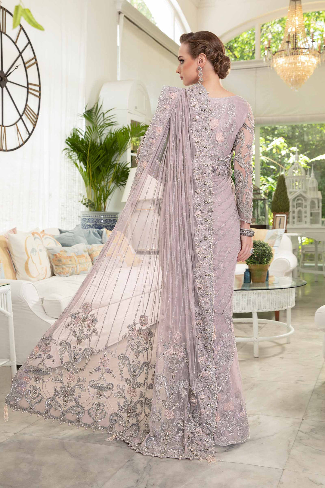 Maria B | Bridal Couture | Rozanne - Pakistani Designer Dress - by Maria B | Type: Ladies Clothes - 100% Original at Saira Sultan