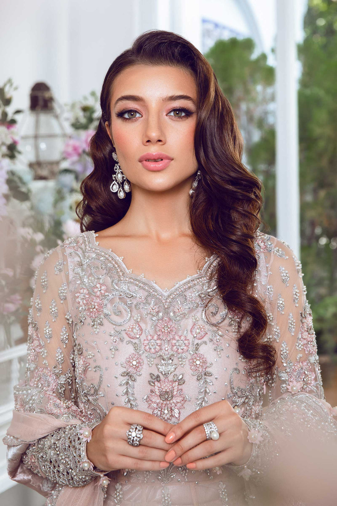 Maria B | Bridal Couture | Nyra - Pakistani Designer Dress - by Maria B | Type: Ladies Clothes - 100% Original at Saira Sultan