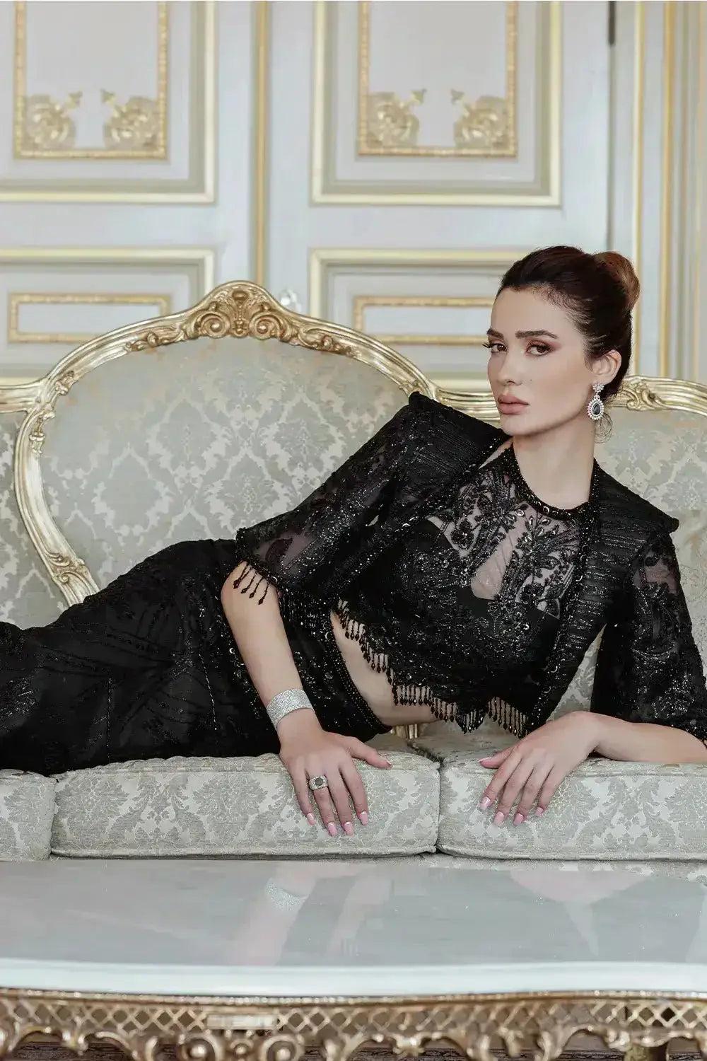 Saira Rizwan | Lumiere Festive 23 | STELA SR-05 - Pakistani Designer Dress - by Saira Rizwan | Type: Bridal - 100% Original at Saira Sultan