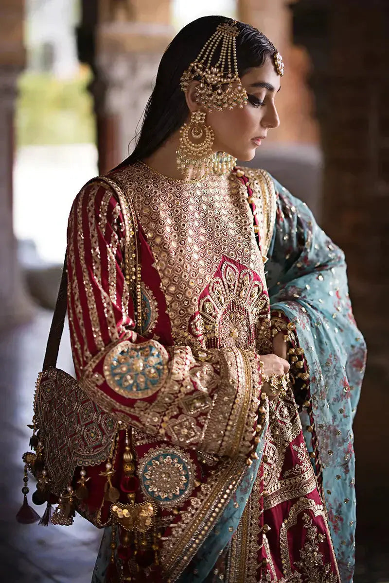 MNR | Talpur Dynasty 23 | Bibi Lal - Pakistani Designer Dress - by MNR | Type: Bridal - 100% Original at Saira Sultan