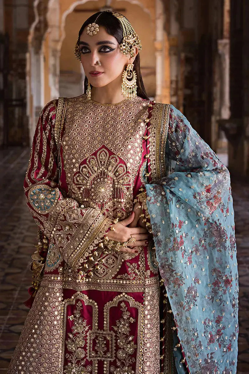 MNR | Talpur Dynasty 23 | Bibi Lal - Pakistani Designer Dress - by MNR | Type: Bridal - 100% Original at Saira Sultan