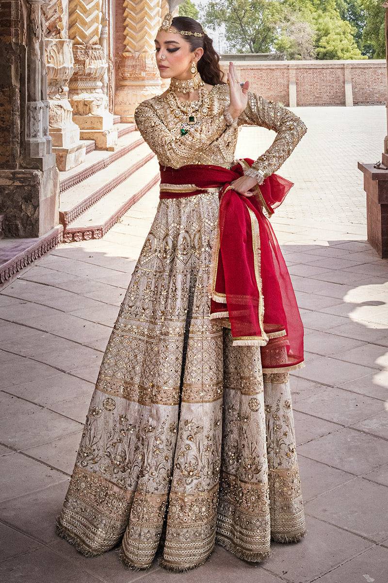 MNR | Talpur Dynasty 23 | Moti - Pakistani Designer Dress - by MNR | Type: Bridal - 100% Original at Saira Sultan