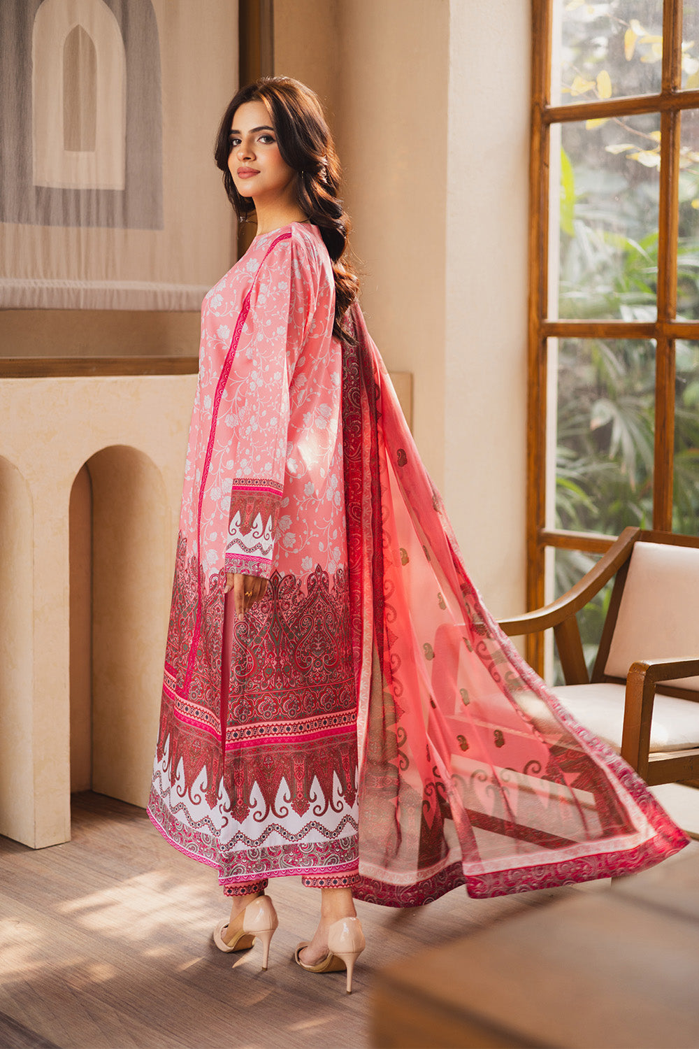 Maryum N Maria | Ceil 25 | ARMANI XS Pink Silk
