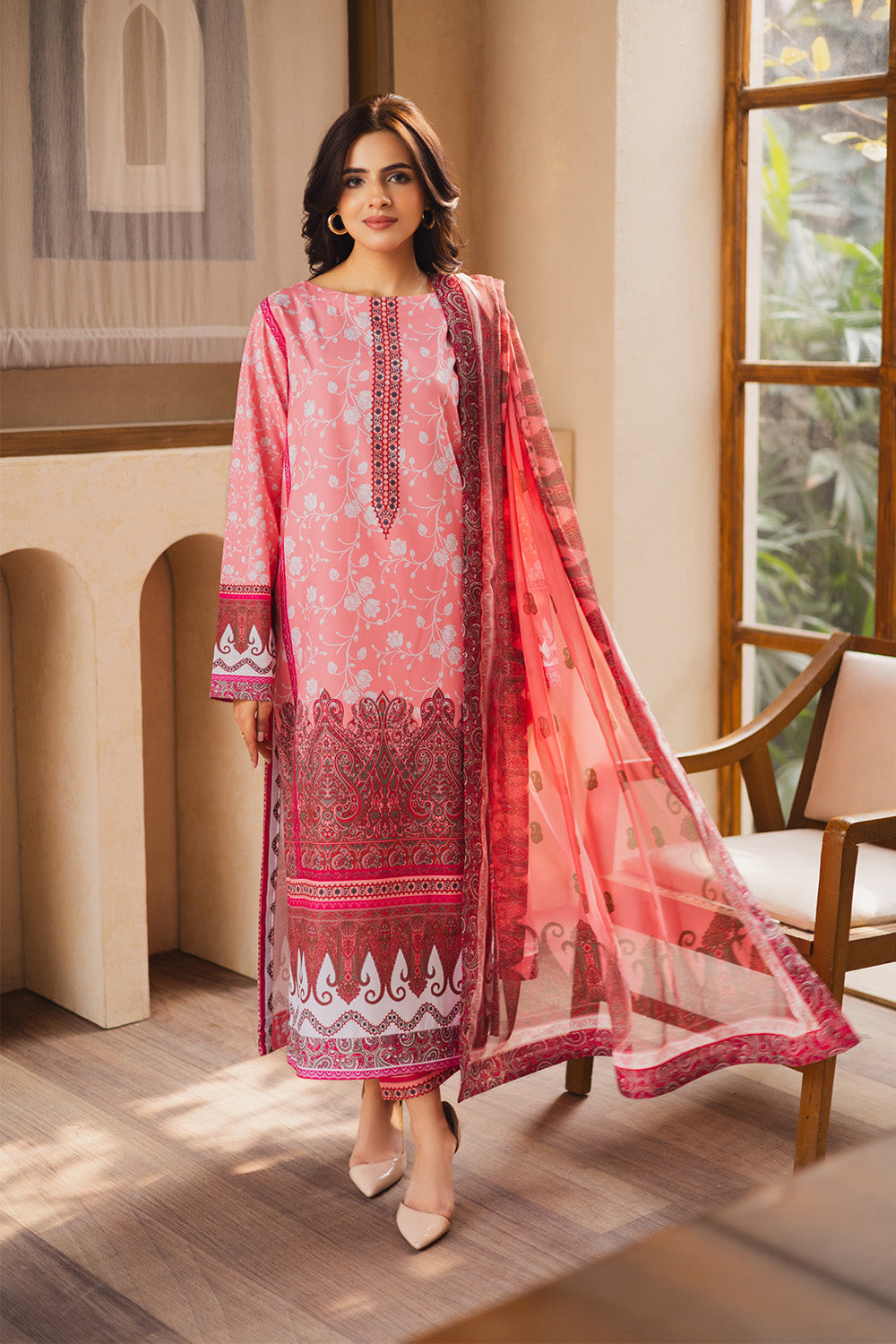 Maryum N Maria | Ceil 25 | ARMANI XS Pink Silk