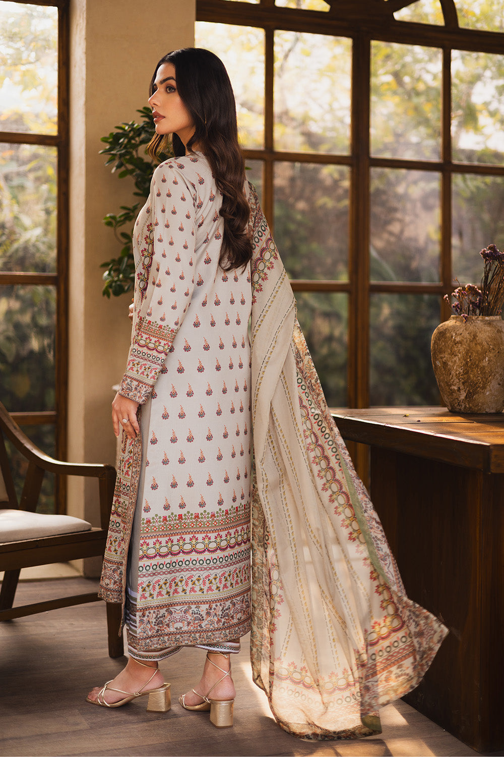 Maryum N Maria | Ceil 25 | DIBA XS Cloud Gray Silk