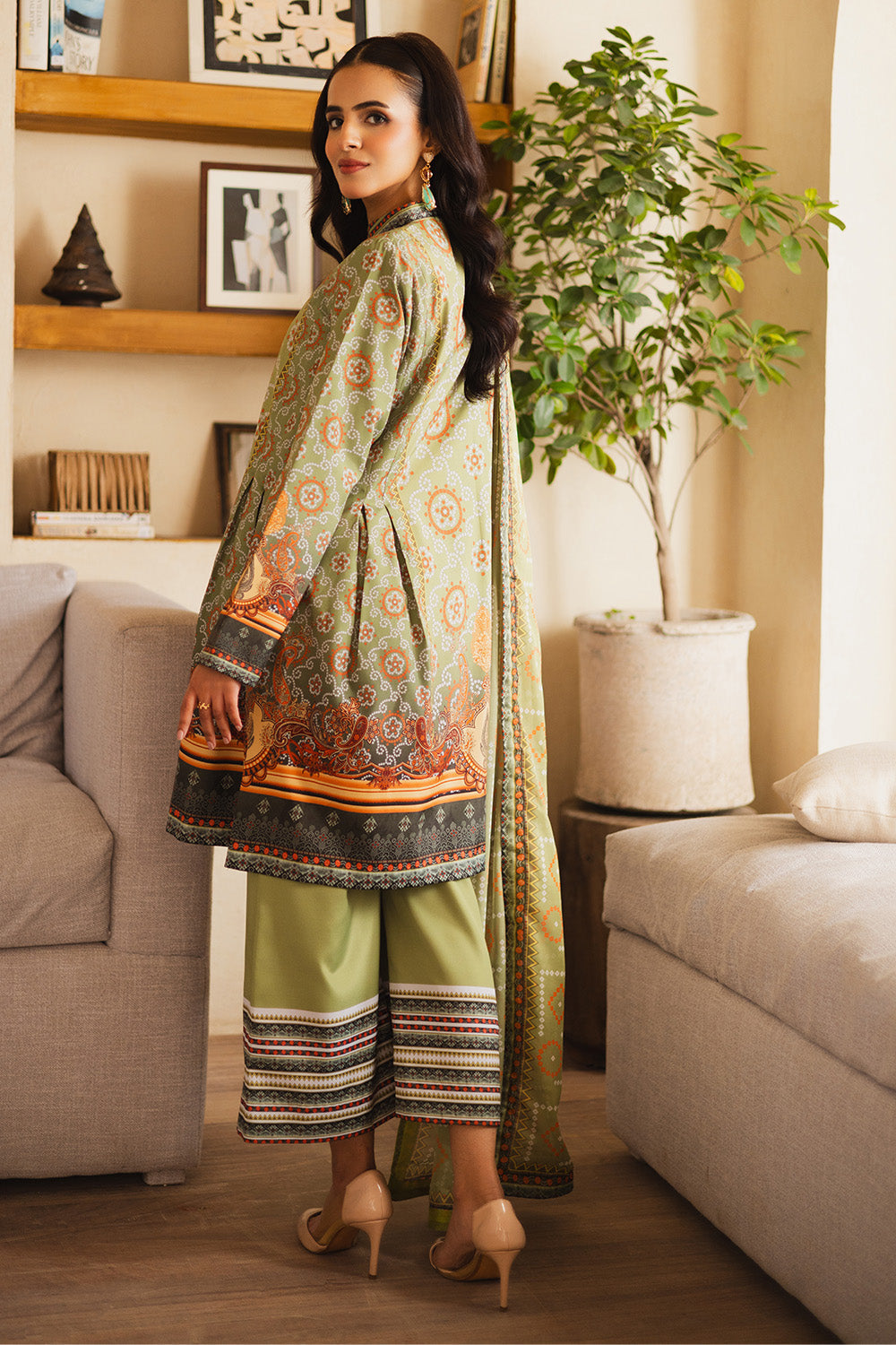 Maryum N Maria | Ceil 25 | AYTAN XS Mint Green Silk