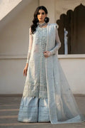 Ittehad | Dilruba Wedding Formals | ESDR75-SUT-BLU - Pakistani Designer Dress - by Ittehad | Type: Bridal - 100% Original at Saira Sultan