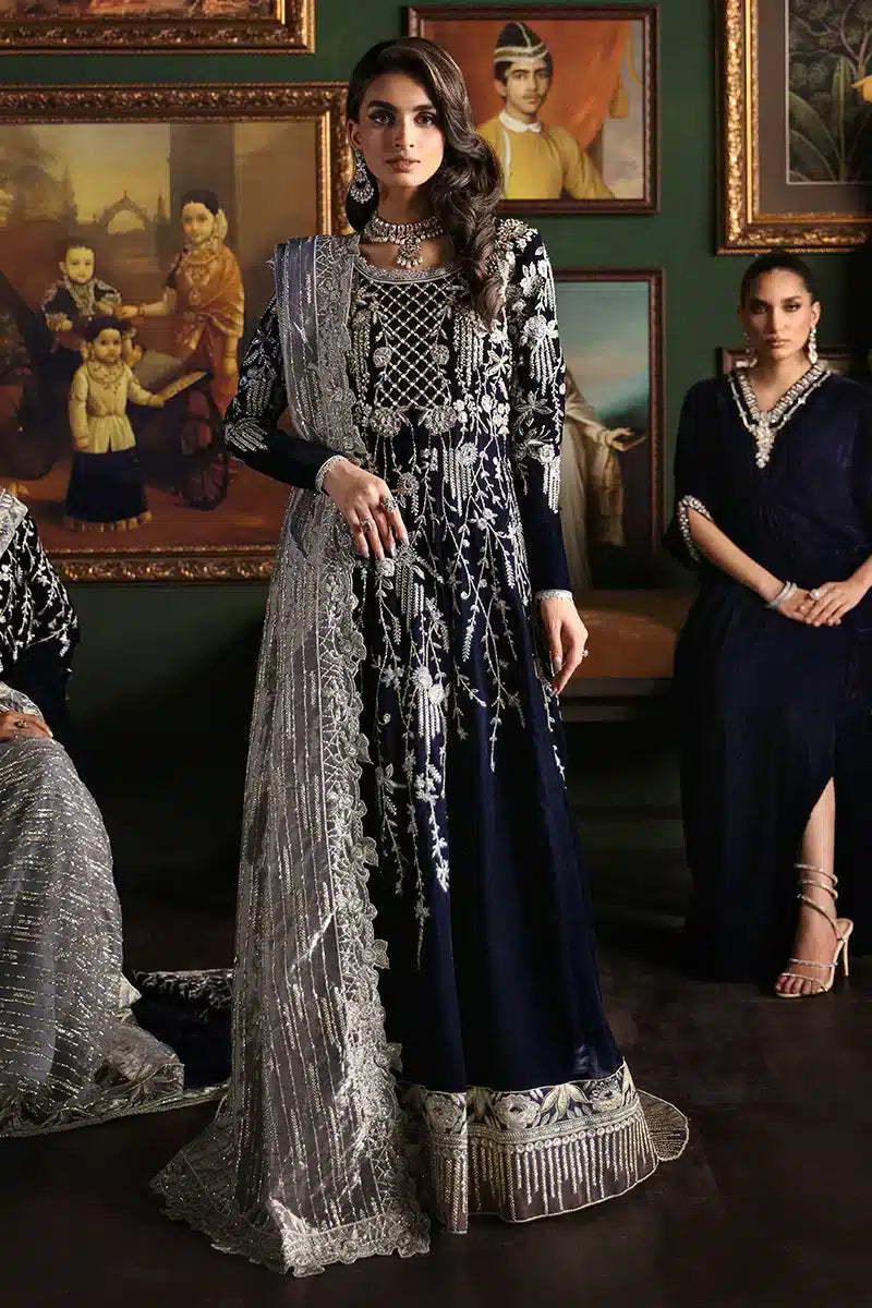 Mushq | Niloufer Velvet Edit 23 | Yasmin - Pakistani Designer Dress - by Mushq | Type: Bridal - 100% Original at Saira Sultan