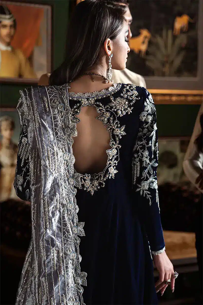 Mushq | Niloufer Velvet Edit 23 | Yasmin - Pakistani Designer Dress - by Mushq | Type: Bridal - 100% Original at Saira Sultan