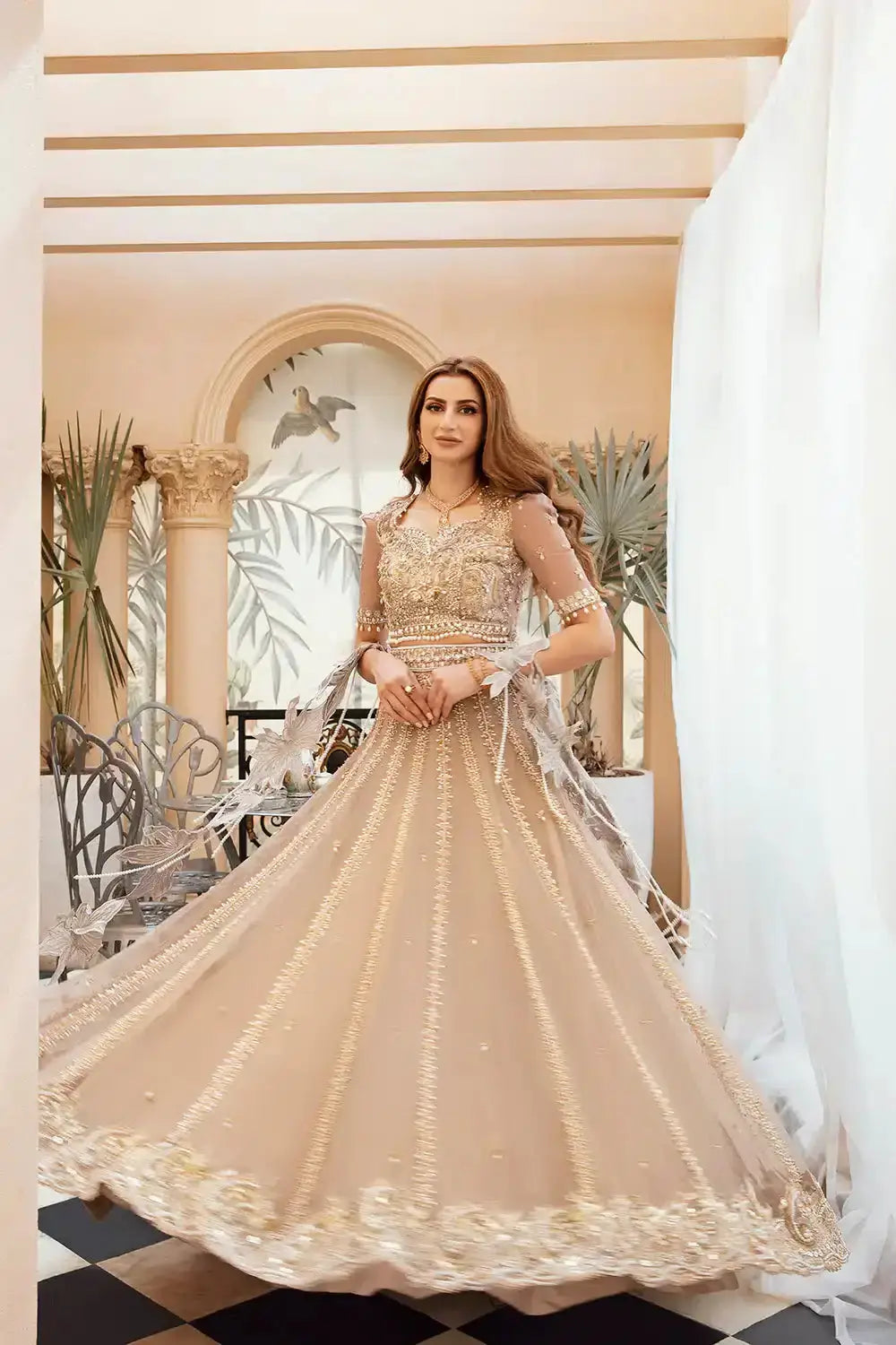 Mysie by Tahira | Arzu Wedding Formals 23 | Nisa - Pakistani Designer Dress - by Mysie by Tahira | Type: Bridal - 100% Original at Saira Sultan