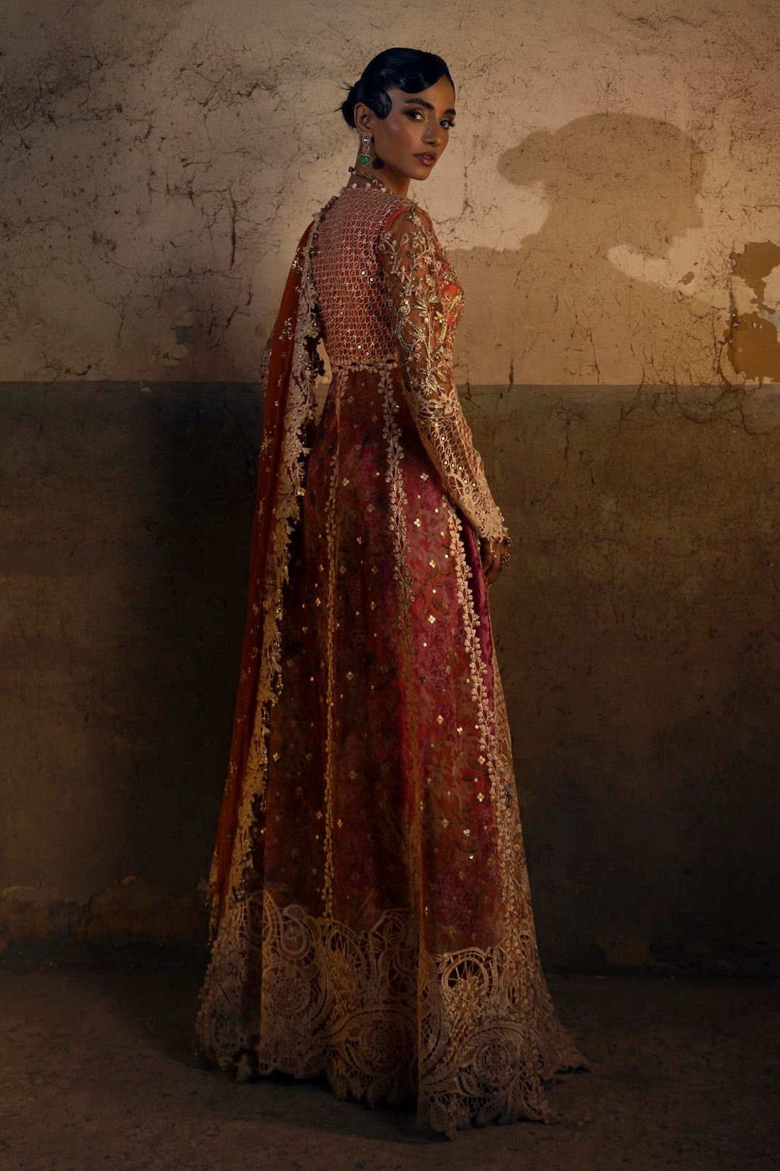 Sana Safinaz | Nura Festive 25 | N251-002-3CX - Pakistani Designer Dress - by Sana Safinaz - Type : Ladies Clothes - 100% Original at Saira Sultan