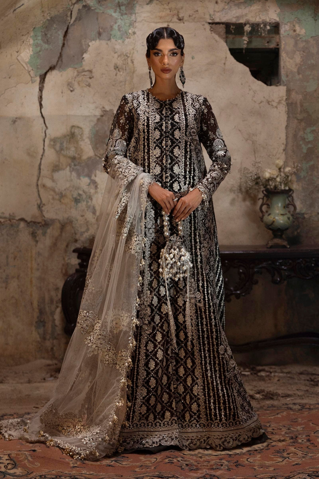 Sana Safinaz | Nura Festive 25 |   N251-003-3CX - Pakistani Designer Dress - by Sana Safinaz - Type : Ladies Clothes - 100% Original at Saira Sultan