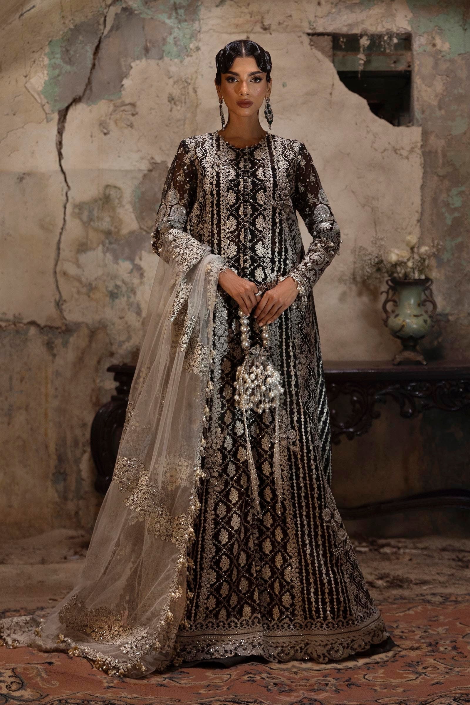 Sana Safinaz | Nura Festive 25 |   N251-003-3CX - Pakistani Designer Dress - by Sana Safinaz - Type : Ladies Clothes - 100% Original at Saira Sultan