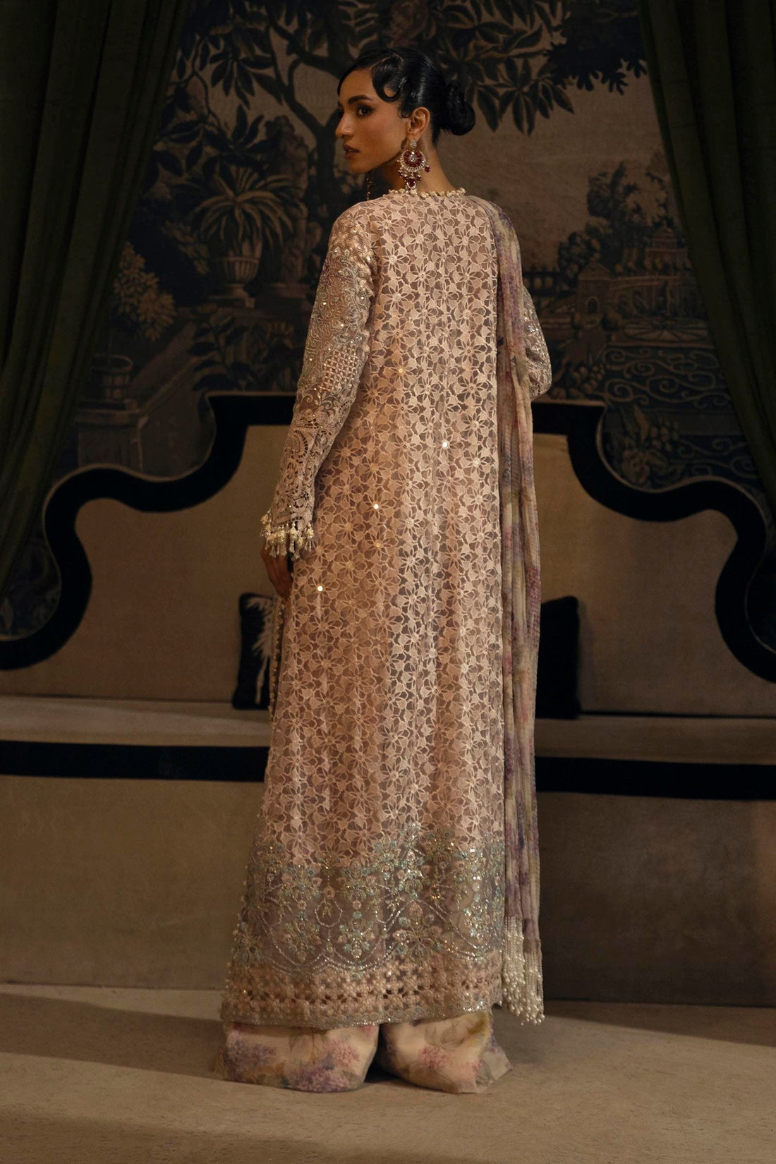 Sana Safinaz | Nura Festive 25 |  N251-004-3DJ - Pakistani Designer Dress - by Sana Safinaz - Type : Ladies Clothes - 100% Original at Saira Sultan