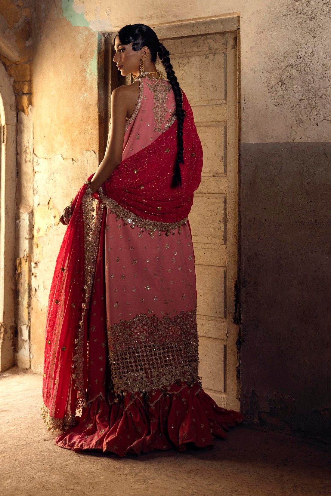 Sana Safinaz | Nura Festive 25 | N251-006-3CL - Pakistani Designer Dress - by Sana Safinaz - Type : Ladies Clothes - 100% Original at Saira Sultan
