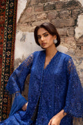 Sana Safinaz | Nura Festive 25 | N252-003-3CX L Navy Blue Net