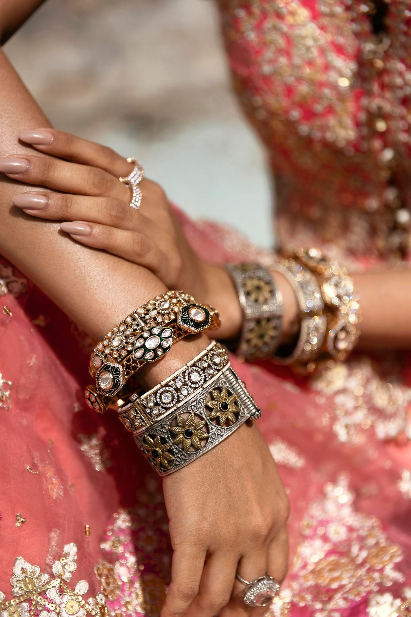 Sana Safinaz | Nura Festive 25 | N252-005-3CX XL Fuchsia Pink Raw Silk
