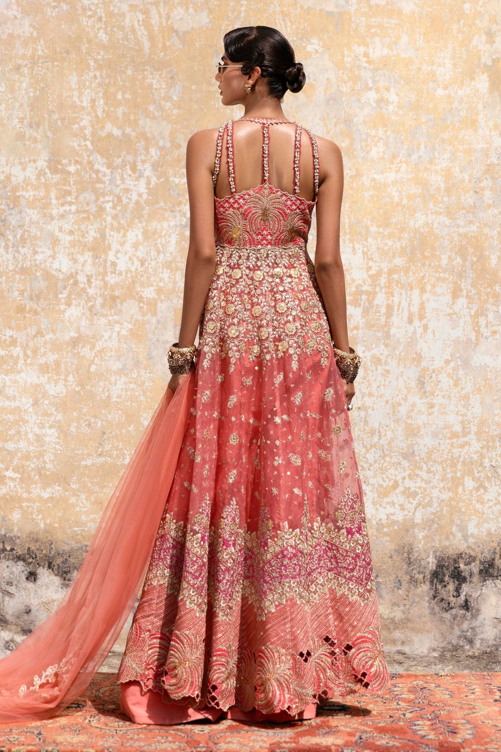 Sana Safinaz | Nura Festive 25 | N252-005-3CX L Fuchsia Pink Raw Silk