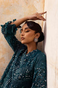 Sana Safinaz | Nura Festive 25 | N252-008-3CX L Emerald Green Organza