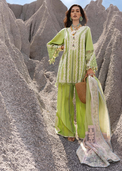 Saira Shakira | Luxury Lawn 25 | NADINE-B XS Mint Green Lawn