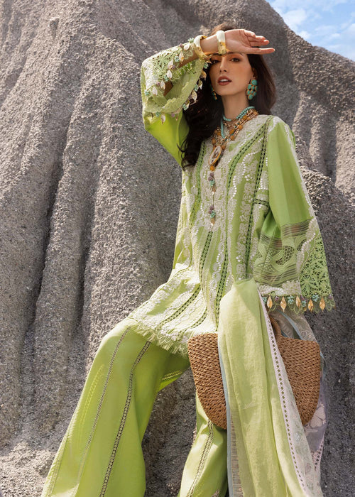Saira Shakira | Luxury Lawn 25 | NADINE-B XL Mint Green Lawn