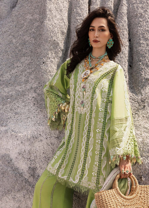 Saira Shakira | Luxury Lawn 25 | NADINE-B M Mint Green Lawn
