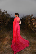 Nilofer Shahid | Verve Summer 24 | Radiant Rebel (Saree) - Pakistani Designer Dress - by Nilofer Shahid | Type: Formal - 100% Original at Saira Sultan