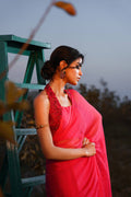 Nilofer Shahid | Verve Summer 24 | Radiant Rebel (Saree) - Pakistani Designer Dress - by Nilofer Shahid | Type: Formal - 100% Original at Saira Sultan