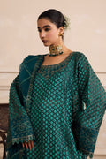 Maryum N Maria | Izara Formals | NOUR - MW40039 M Emerald Green Organza