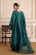 Maryum N Maria | Izara Formals | NOUR - MW40039 S Emerald Green Organza