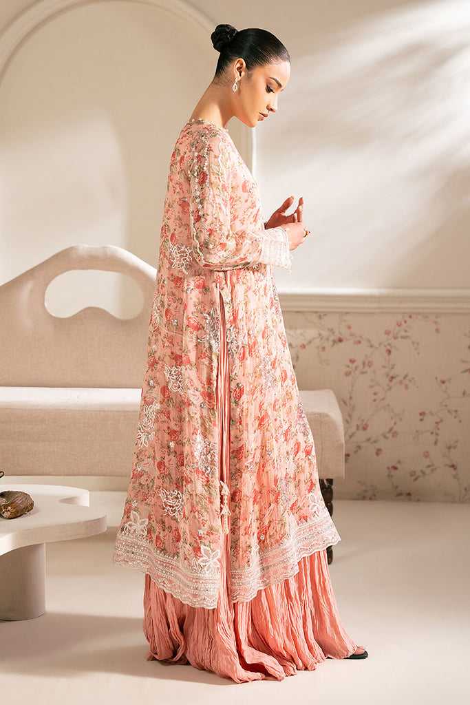 Cross Stitch | Luxe Atelier 25 | CORAL PUNCH XS Pale Peach Organza