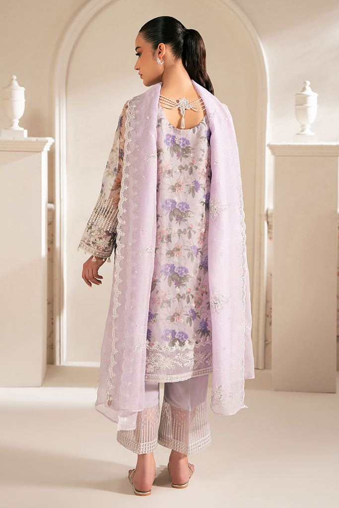 Cross Stitch | Luxe Atelier 25 | DUSTY LAVENDER XS Soft Lilac Organza