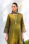 Ramsha | Riwayat Lawn Collection | Y-1303 M Mehndi Green Lawn