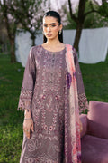 Ramsha | Riwayat Lawn Collection | Y-1310 XL Purplish Gray Lawn