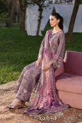 Ramsha | Riwayat Lawn Collection | Y-1310 M Purplish Gray Lawn