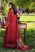 Ramsha | Riwayat Lawn Collection | Y-1309 S Haute Red Lawn