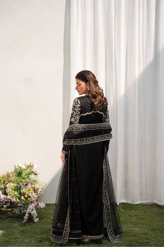 Raja Salahuddin | Love in Bloom | Black Lady - Pakistani Designer Dress - by Raja Salahuddin | Type: Formal - 100% Original at Saira Sultan